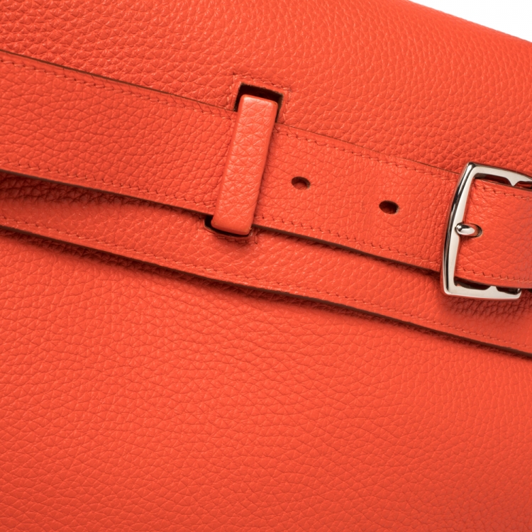 مملوكة مسبقًا Hermes Capucine Taurillon Clemence Leather Etribelt Bag