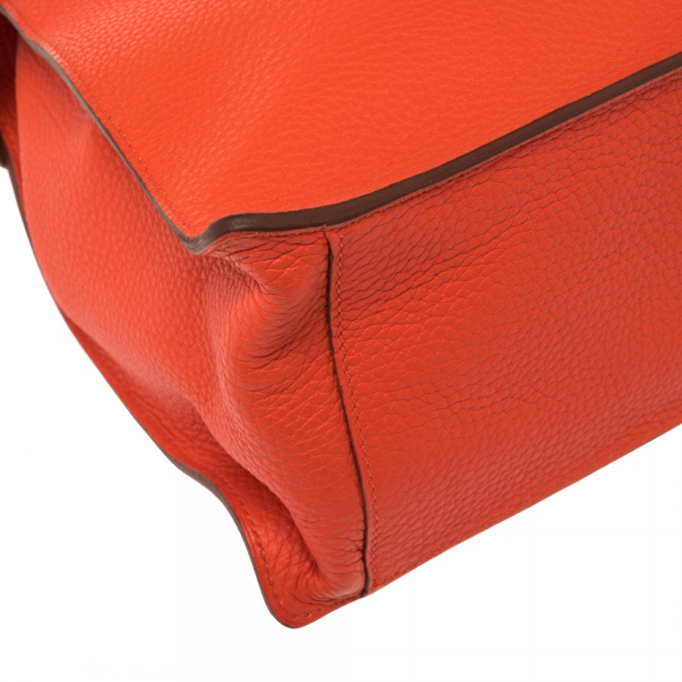 مملوكة مسبقًا Hermes Capucine Taurillon Clemence Leather Etribelt Bag