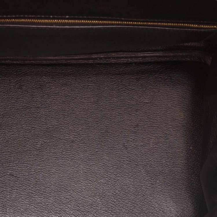 Pre Owned Hermes Black Togo Birkin 35 Gold Hardware