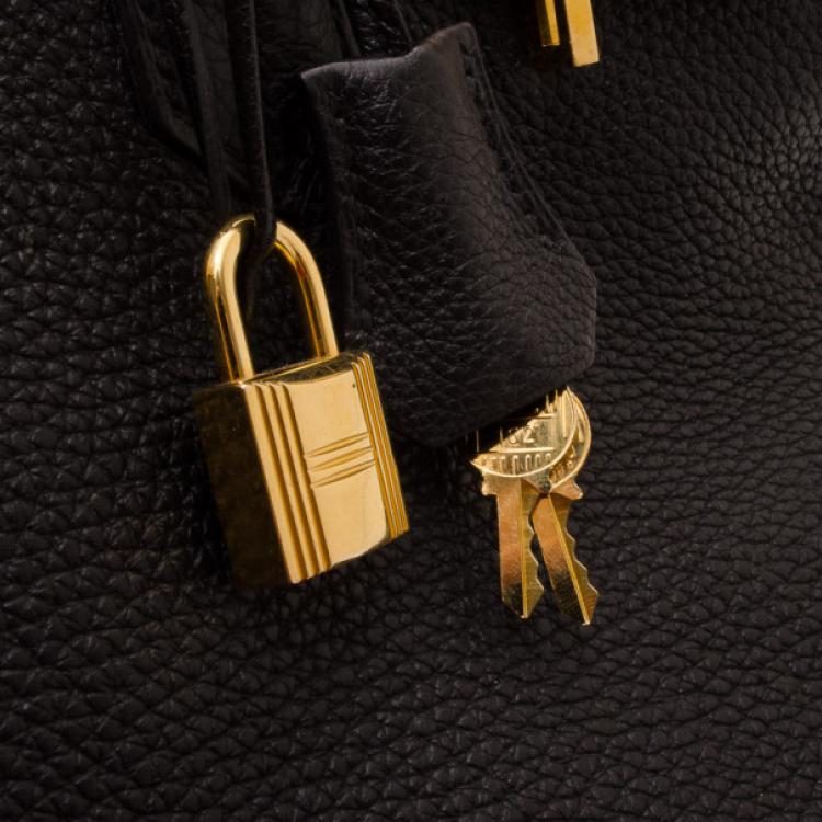 Pre Owned Hermes Black Togo Birkin 35 Gold Hardware