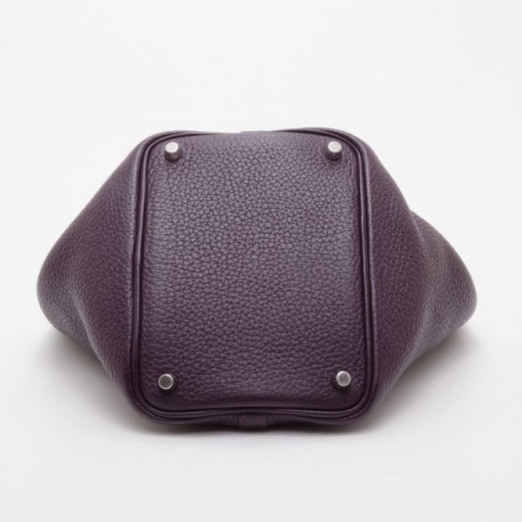 Pre Owned Hermes Ultraviolet Picotin PM