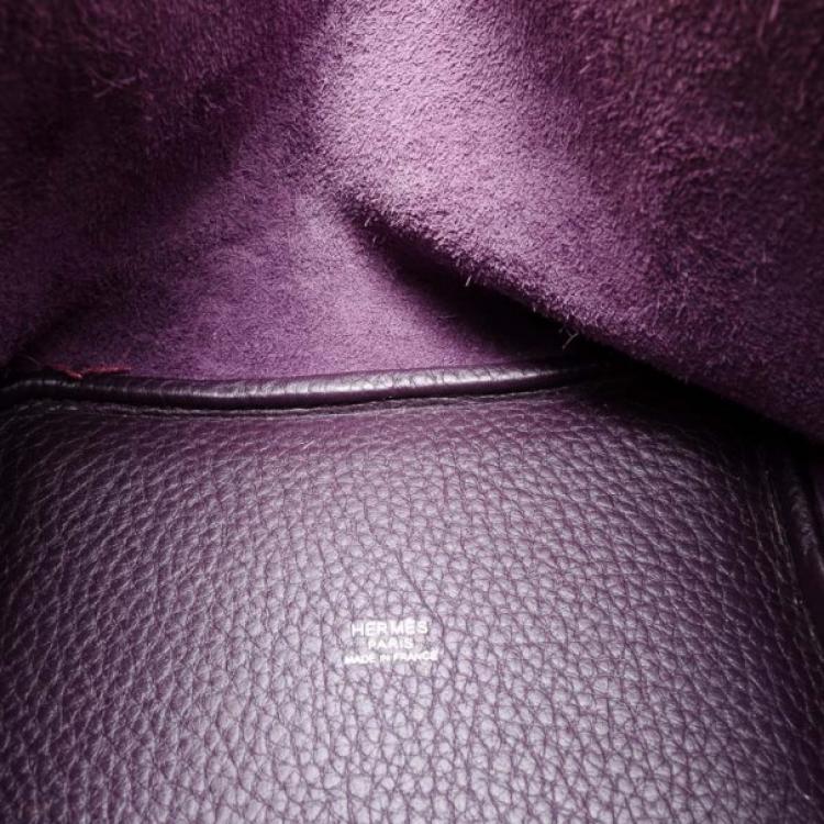 Pre Owned Hermes Ultraviolet Picotin PM