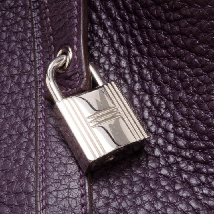 Pre Owned Hermes Ultraviolet Picotin PM