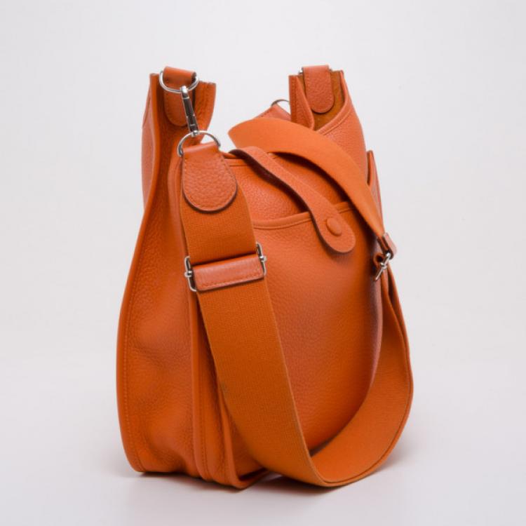 Pre Owned Hermes Evelyne Handbag