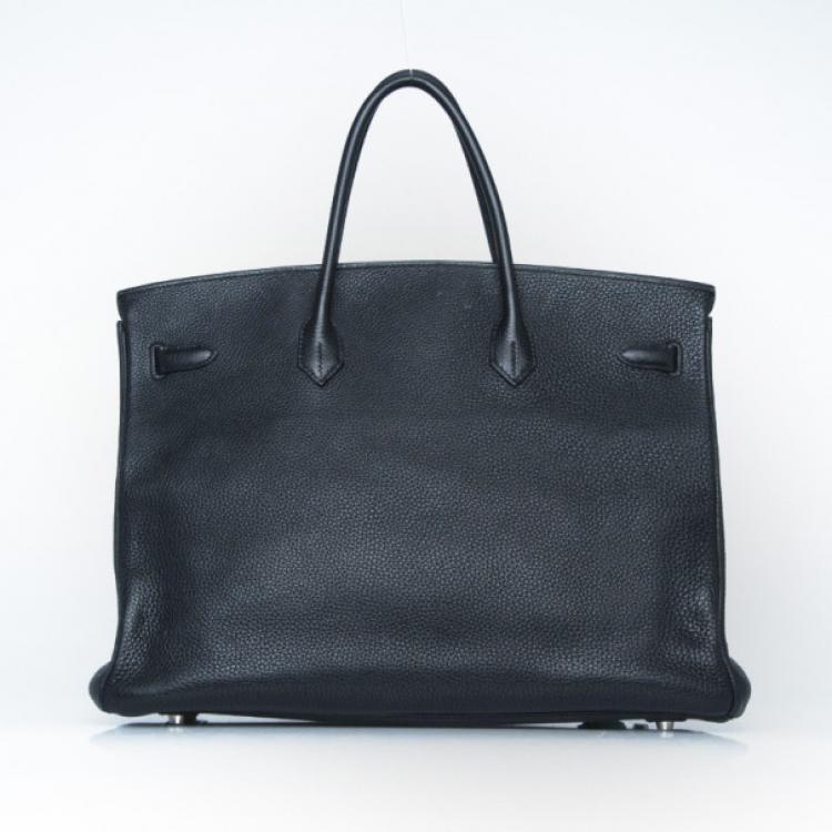 Pre Owned Hermes Birkin 40 Black Togo
