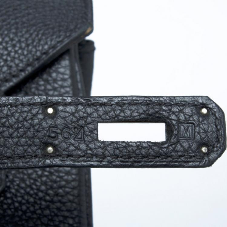 Pre Owned Hermes Birkin 40 Black Togo