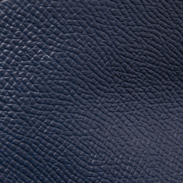 Pre Owned Hermes Blue Nuit Epsom Leather Gold Finish Kelly Sellier 28 Bag