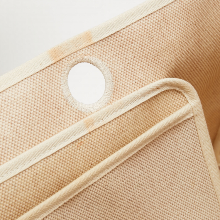 Pre Owned HERMES Natural Canvas and Leather Herbag Cabas 2 in 1 Bag