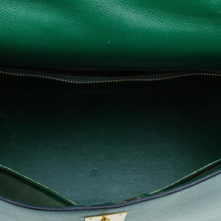 Pre Owned Hermes Vintage Emerald Green Kelly 36