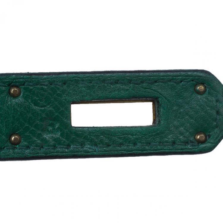 Pre Owned Hermes Vintage Emerald Green Kelly 36
