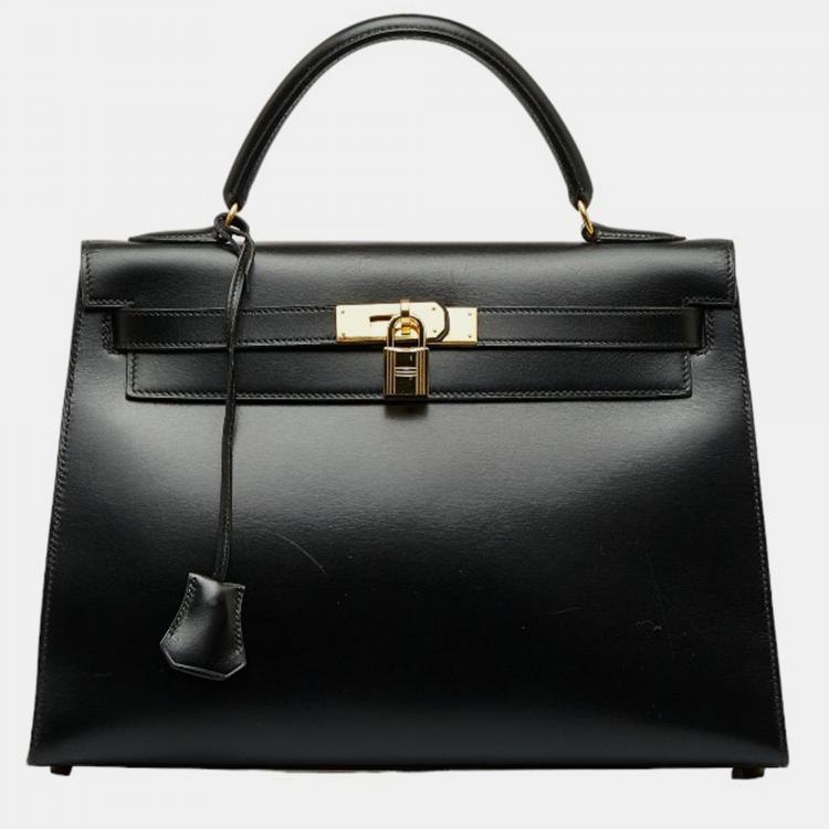 Hermes Kelly 32 Black Bag -  Israel