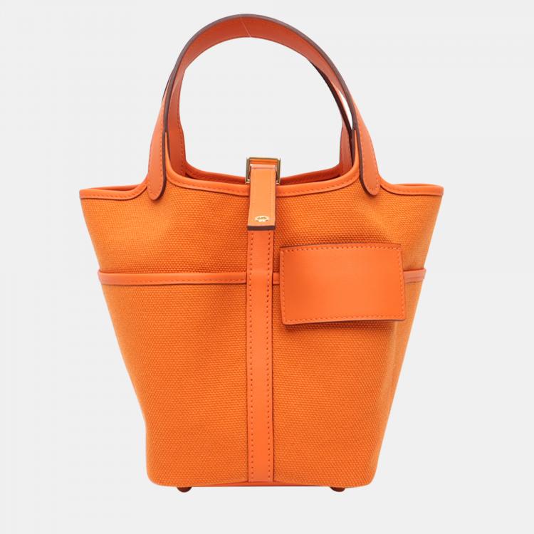 مملوكة مسبقًا Hermes Cargo Lock Picotin 18 handbag