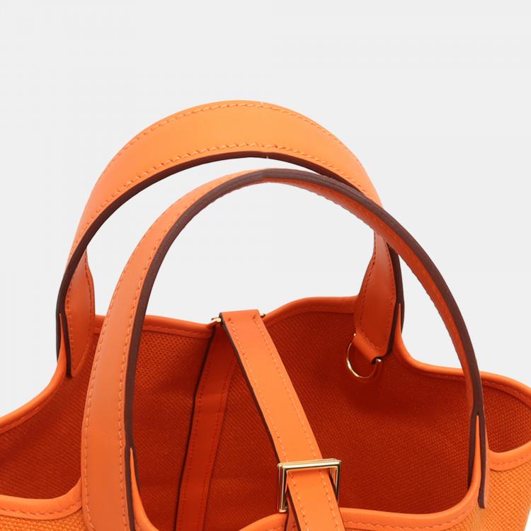 مملوكة مسبقًا Hermes Cargo Lock Picotin 18 handbag