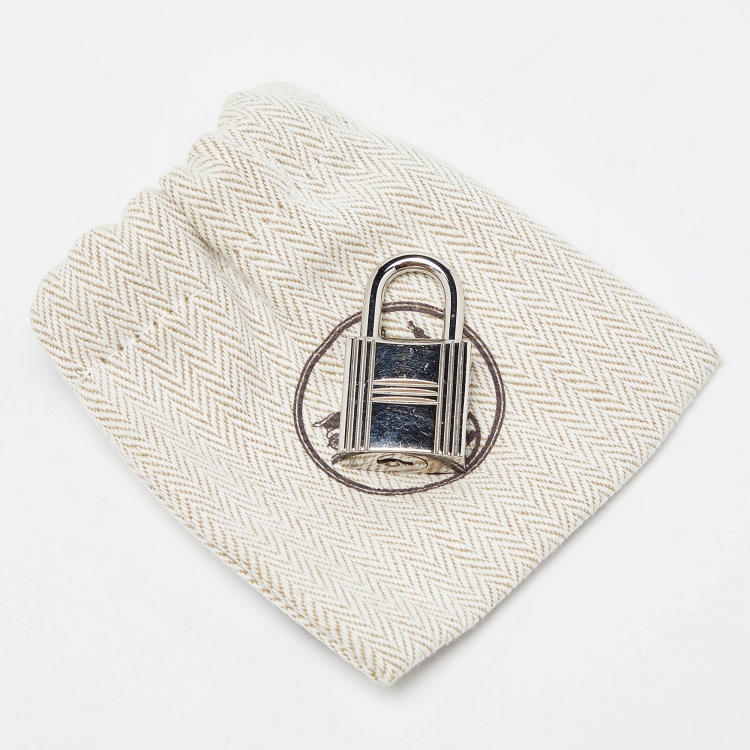 Pre Owned Hermes Cuivre/Trench Vache Hunter and Toile Herbag Zip 39 Bag