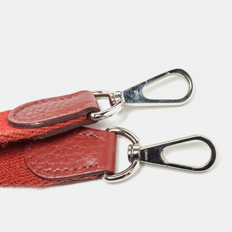 مملوكة مسبقًا Hermes Cuivre Clemence Leather Evelyne TPM Bag
