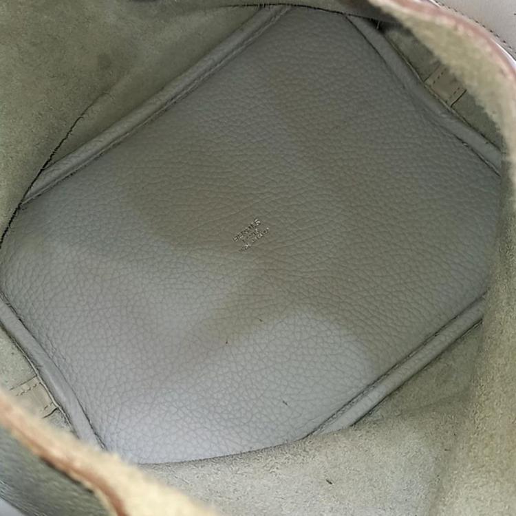 Pre Owned Hermes Two-Tone Lock Picotin 22 Tote Bag
