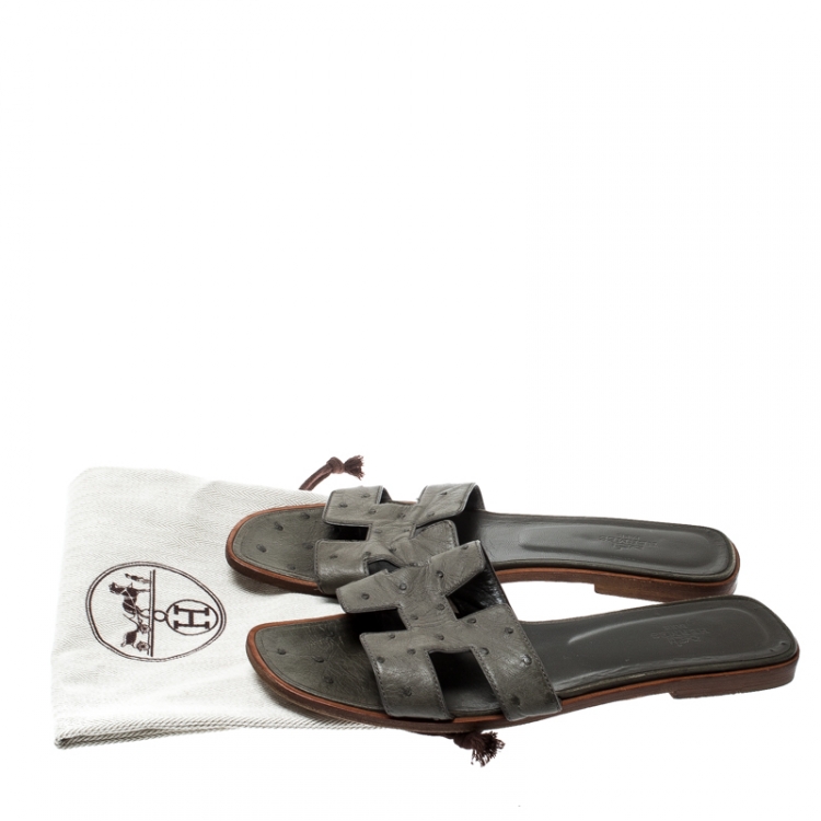 hermes flat sandals
