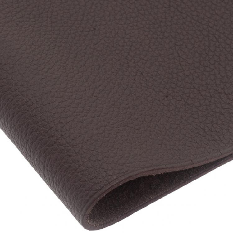 Pre Owned Hermes Grey Leather Agenda Cover