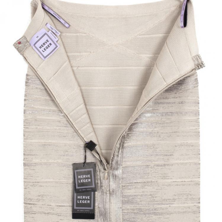 Pre Owned Herve Leger 'Ezra' Skirt