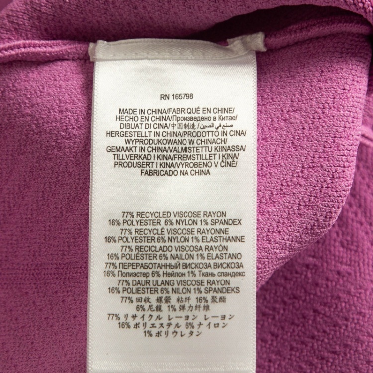 Pre Owned Herve Leger Pink Ottoman Knit Bodycon Dress L