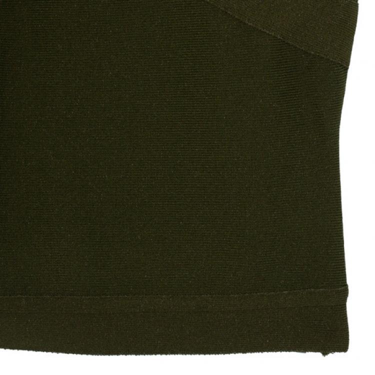 مملوكة مسبقًا Herve Leger Green Bandage Top L