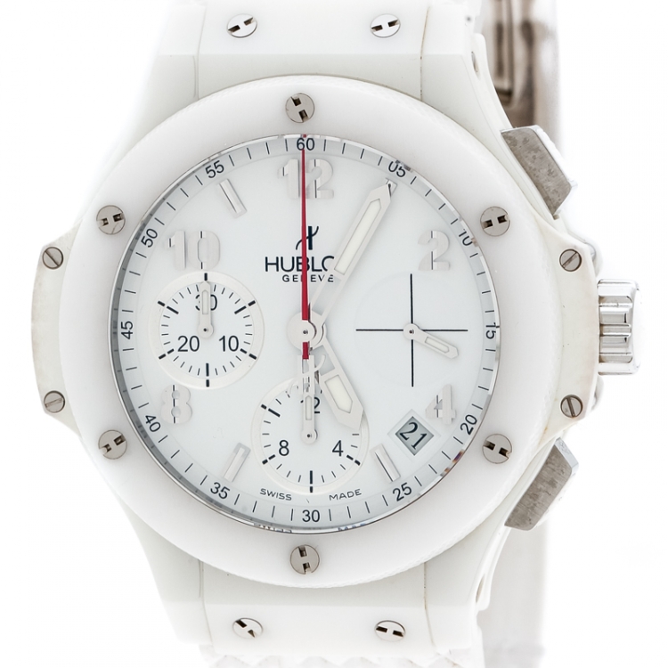 hublot white watch