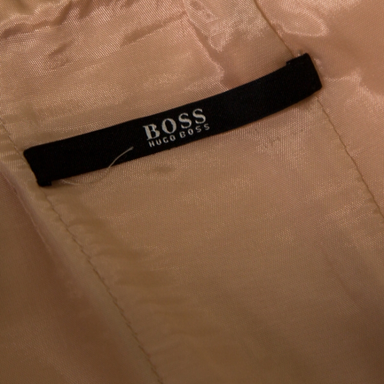 Pre Owned Boss by Hugo Boss Pale Pink Vilina Pencil Skirt S