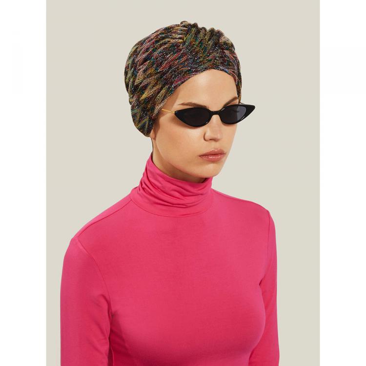 Pre Owned نظارة شمسية إليستيفا مريانا سوداء عين القطة