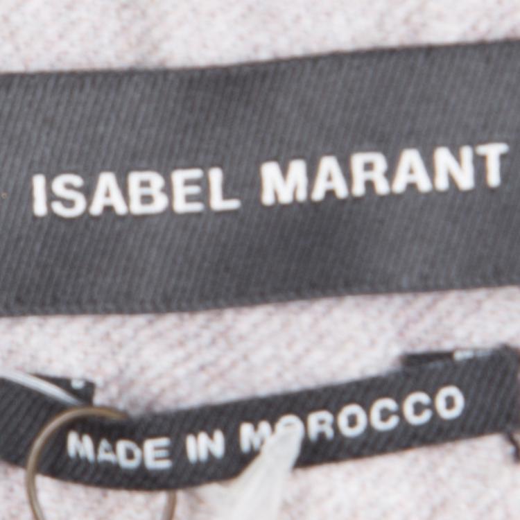 Pre Owned Isabel Marant Multicolor Printed Low Rise Skinny Viktor Jeans M
