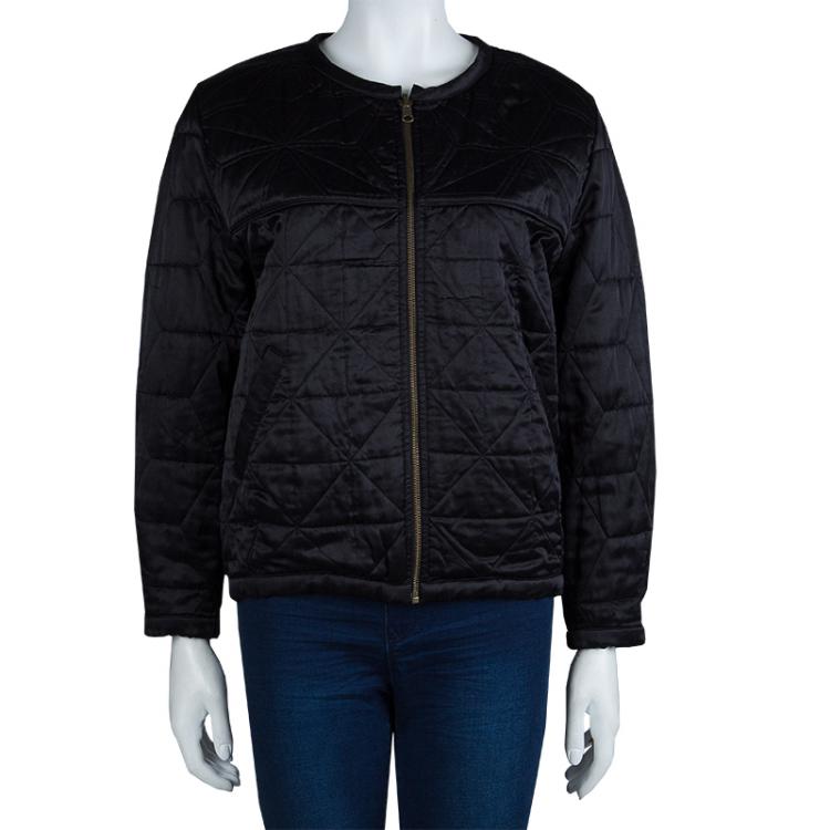 Pre Owned Isabel Marant Etoile Monochrome Printed Reversible Jacket M