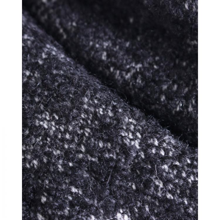 Pre Owned Isabel Marant Grey Tweed Wool Wrap Jacket S