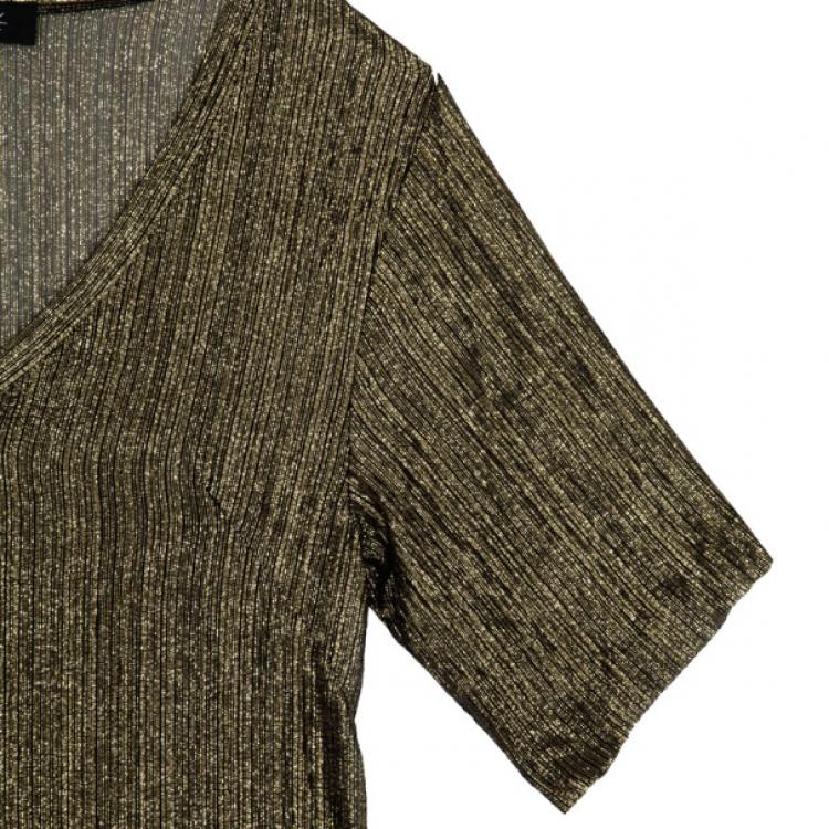 مملوكة مسبقًا Isabel Marant Metallic Lurex Dress L