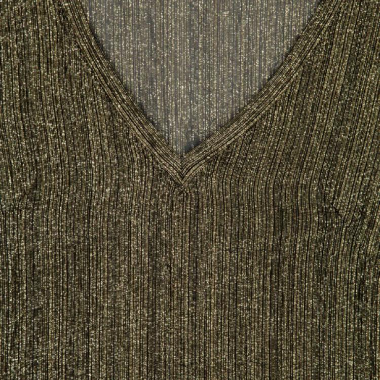 مملوكة مسبقًا Isabel Marant Metallic Lurex Dress L