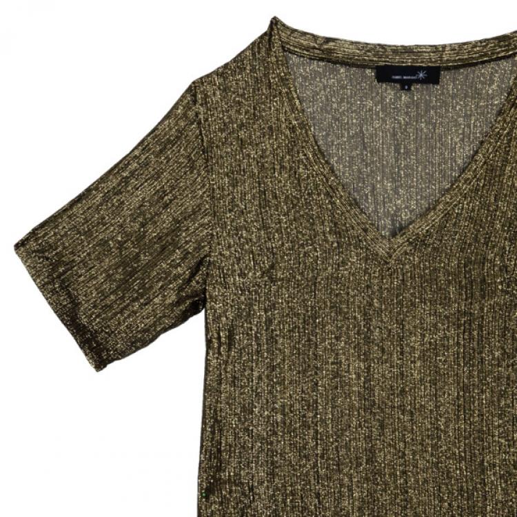 مملوكة مسبقًا Isabel Marant Metallic Lurex Dress L