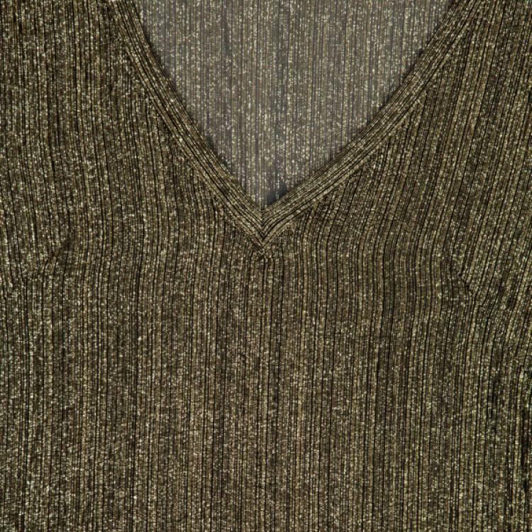 مملوكة مسبقًا Isabel Marant Metallic Lurex Dress L