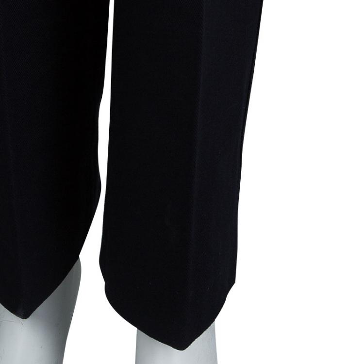 Pre Owned  Isabel Marant Etoile Navy Blue Cotton Bootcut Molly Trousers S