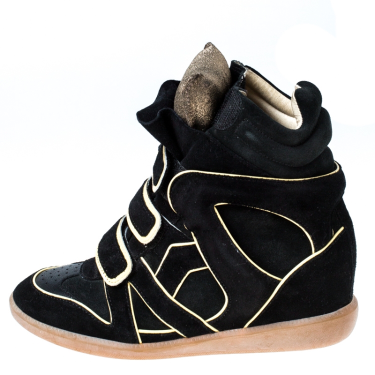 Isabel Marant Black Suede Bekett Sneakers Size 38 Isabel Marant | TLC