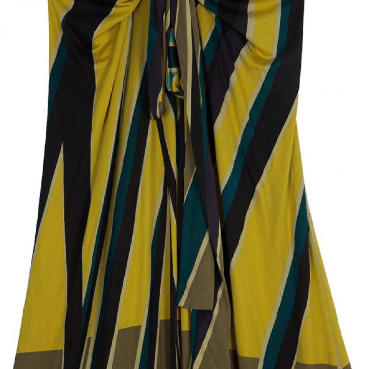 Pre Owned Issa London Halterneck Maxi Dress M
