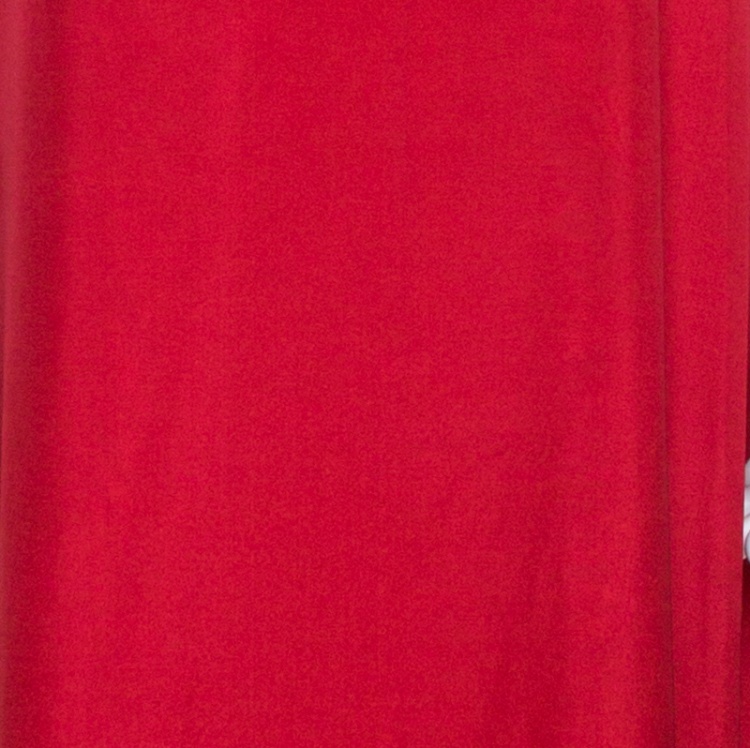 Pre Owned Issa Red Silk Kaftan Maxi Dress  L