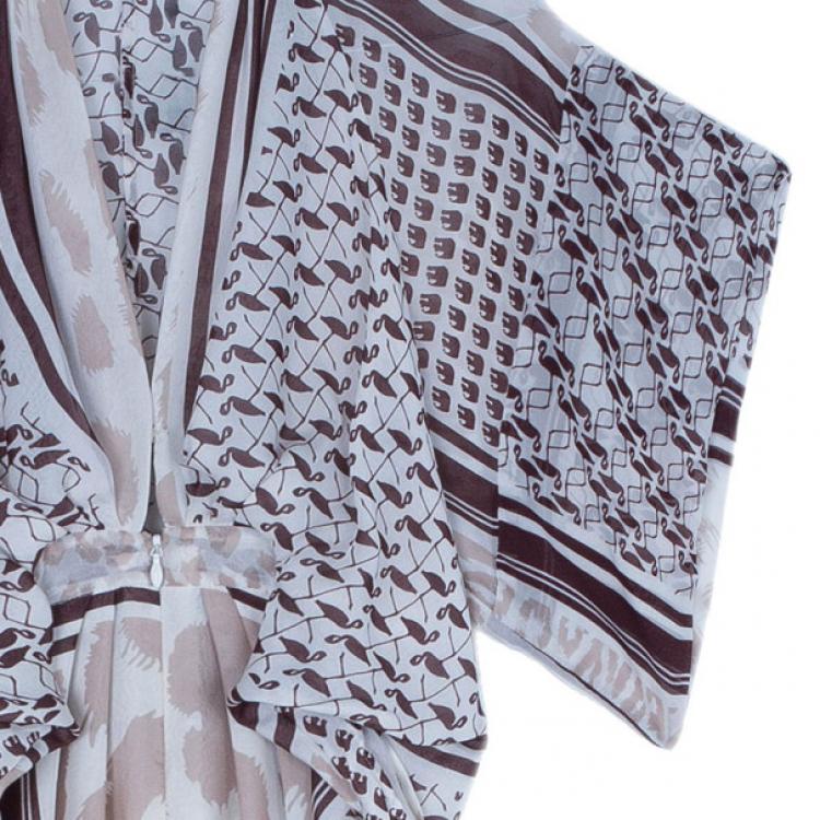 Pre Owned Issa Keffiyeh Print Maxi Dress S