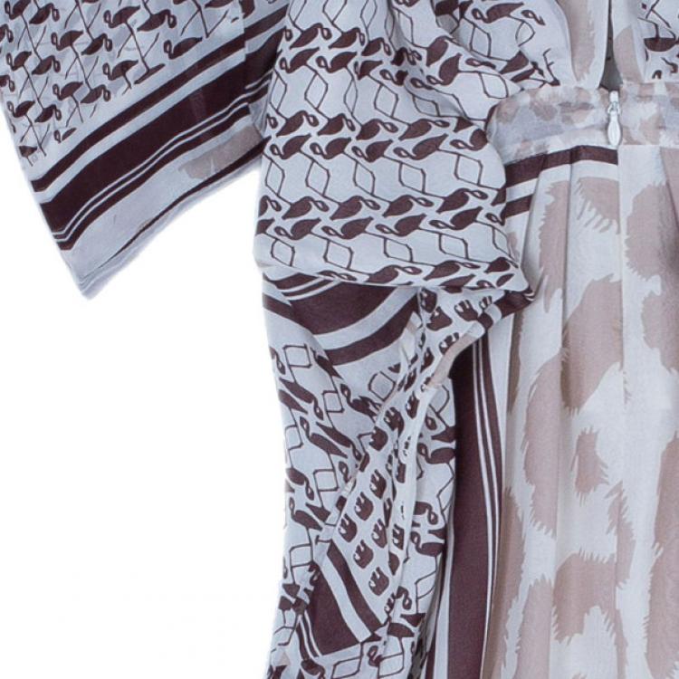 Pre Owned Issa Keffiyeh Print Maxi Dress S