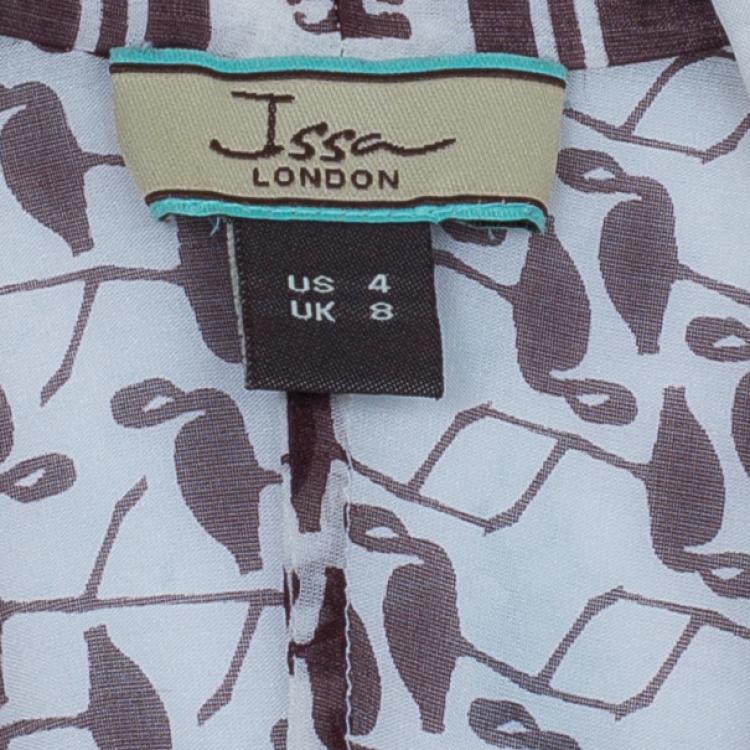 Pre Owned Issa Keffiyeh Print Maxi Dress S