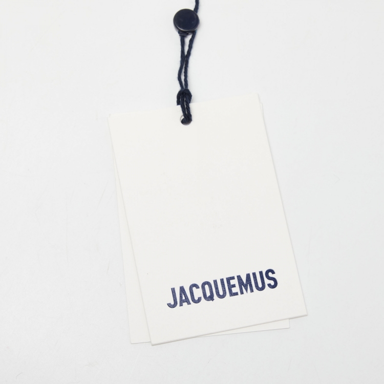 Pre Owned Jacquemus Brown Leather Le Bambino Top Handle Bag