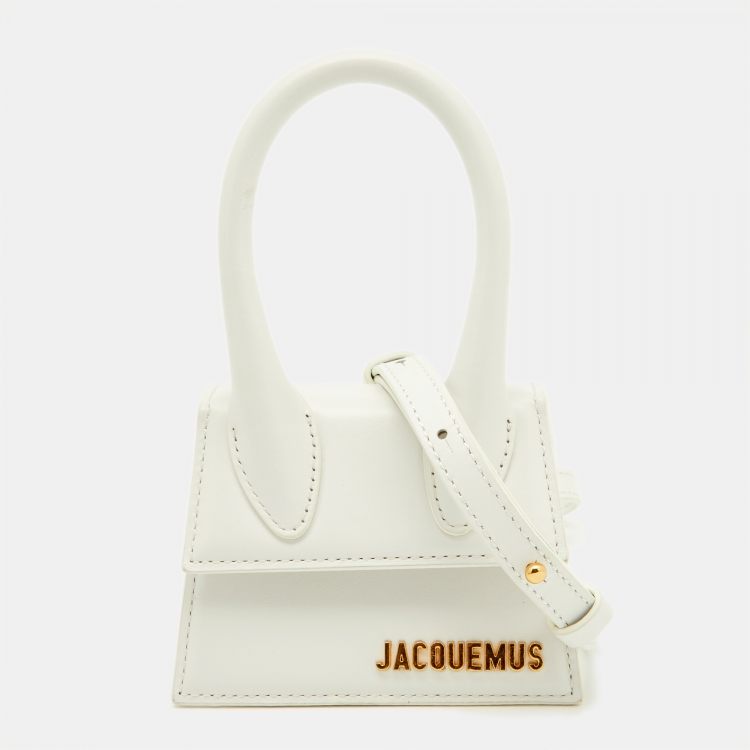 Jacquemus Le Chiquito Leather Mini Bag in Black