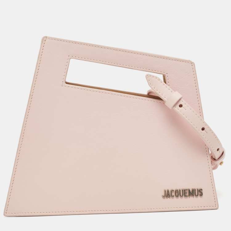 Jacquemus Pink Leather Le Petit Satchel Jacquemus The Luxury Closet