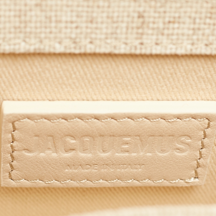 Pre Owned Jacquemus Beige Canvas Mini Le Chiquito Bag