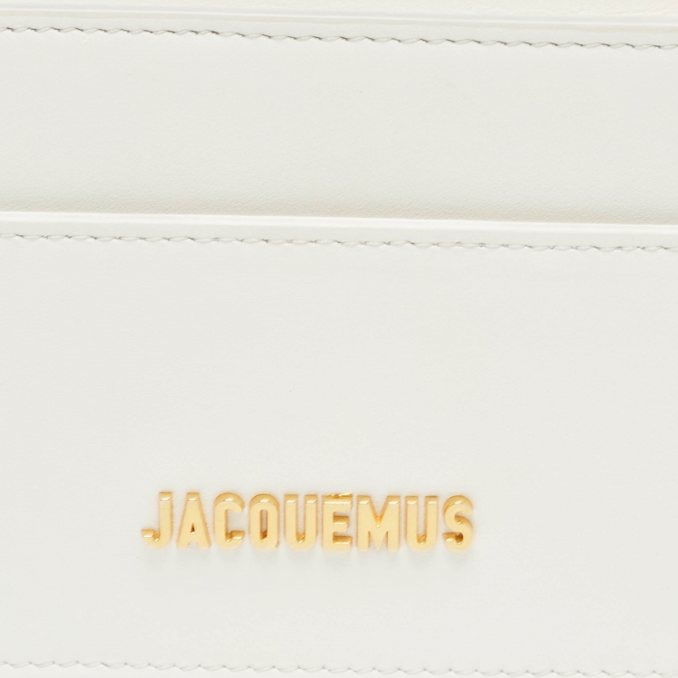 Pre Owned Jacquemus White Leather Le Ciuciu Shoulder Bag