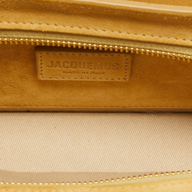 Pre Owned Jacquemus Tan Suede Le Ciu Ciu Shoulder Bag