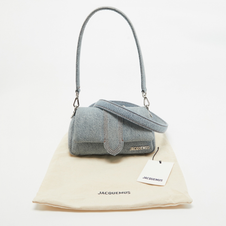 مملوكة مسبقًا Jacquemus Blue Denim Le Bambino Shoulder Bag