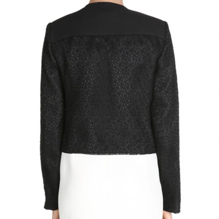 Pre Owned Jason Wu Black Cropped Jacket M